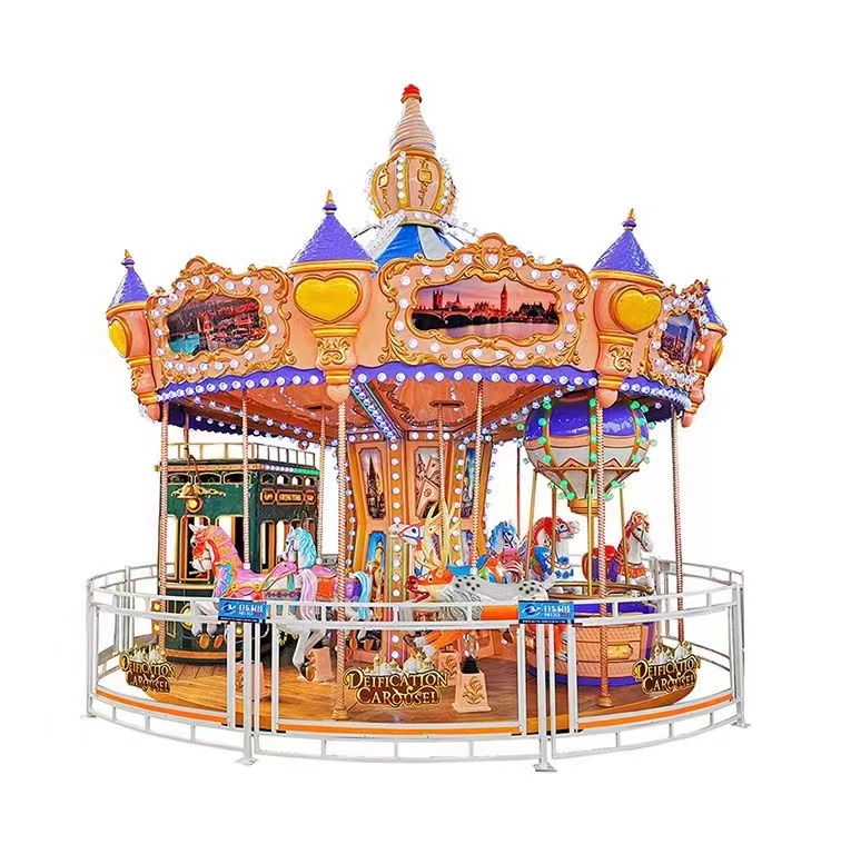 Liqiang Amusement factory carousel